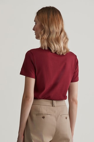 T-shirt regular - Bordeaux