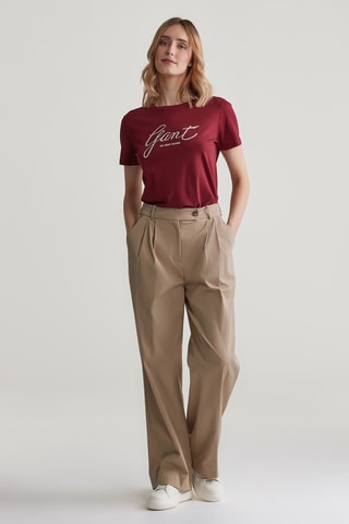 T-shirt regular - Bordeaux