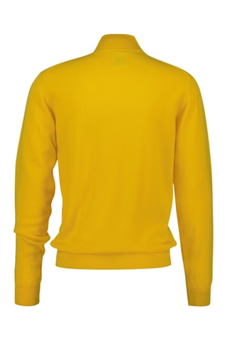 Maglia regular in lana d’agnello - Giallo