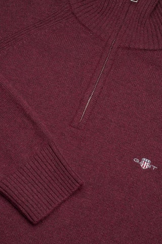 Maglia regular in lana d’agnello - Bordeaux