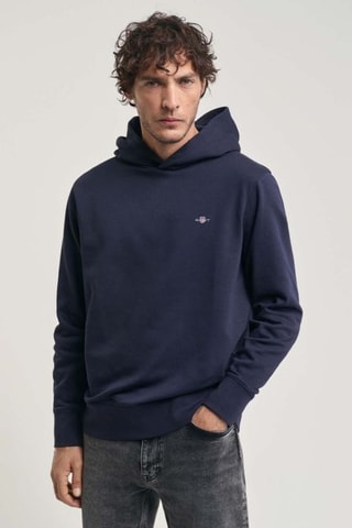 Felpa con cappuccio regular - Navy