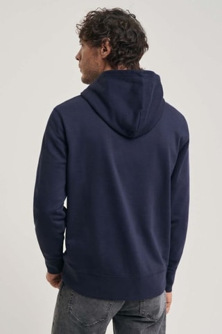 Felpa con cappuccio regular - Navy