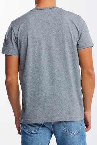 T-shirt regular - Grigio melange