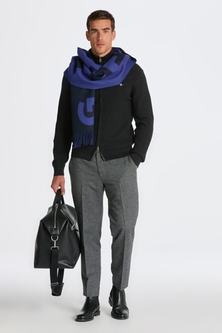 Cardigan regular - Nero