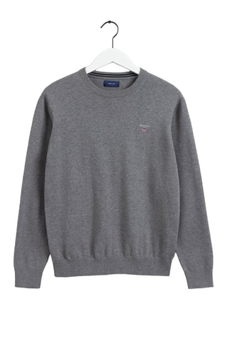 Maglia regular - Grigio melange