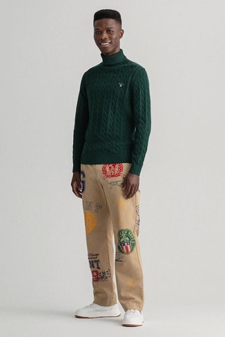 Maglia regular - Verde scuro