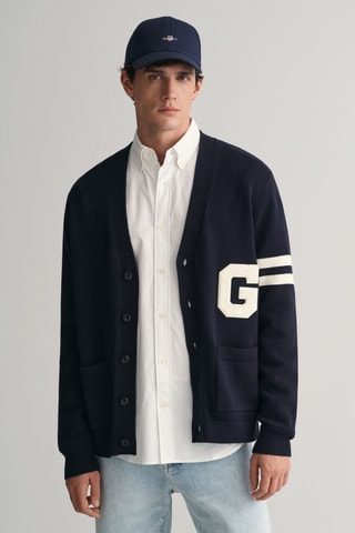 Cardigan relaxed - Navy