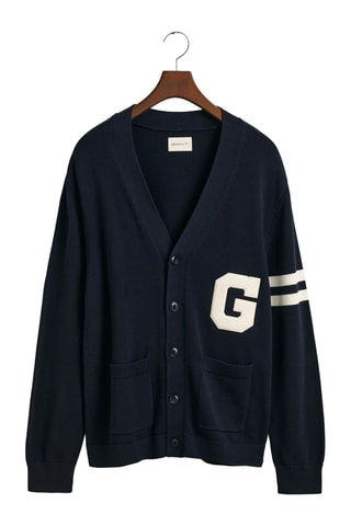 Cardigan relaxed - Navy