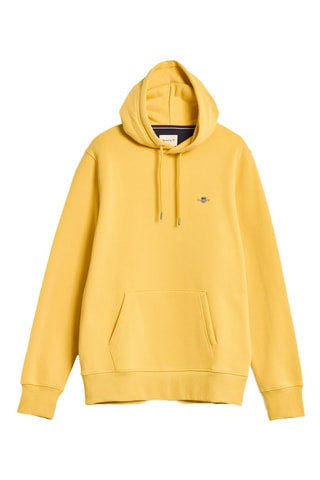 Felpa con cappuccio - Giallo