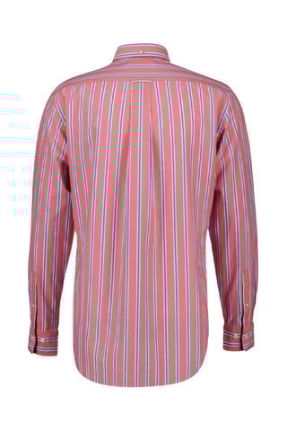 Camicia regular in cotone bio - Rosso mattone