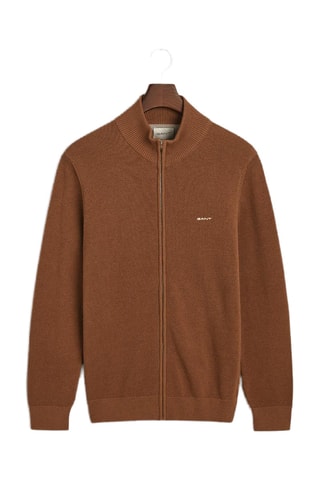 Cardigan regular - Marrone