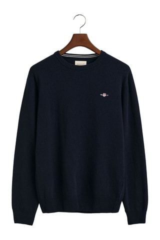 Maglia in lana d’agnello - Navy