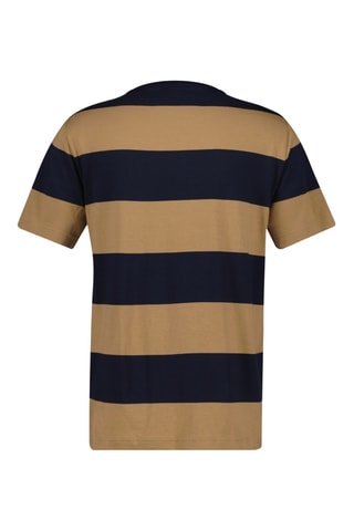 T-shirt regular - Kaki e nero