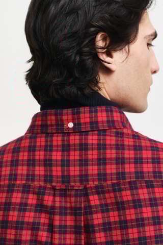 Camicia regular - Rosso