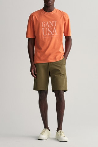 T-shirt relaxed - Arancione