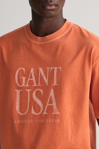 T-shirt relaxed - Arancione