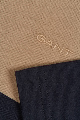 T-shirt relaxed - Beige e nero