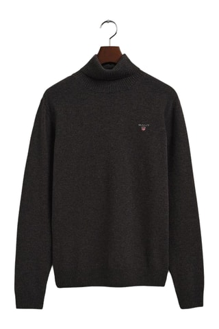 Maglia regular in lana - Antracite