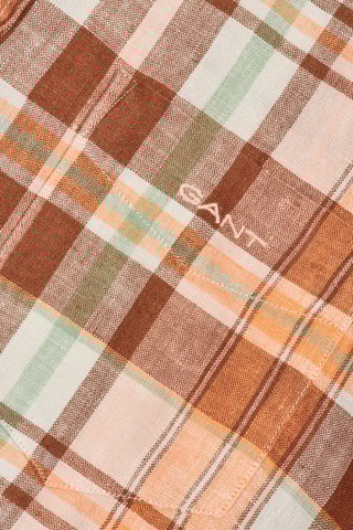 Camicia in lino - Arancione