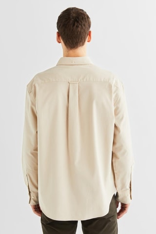 Camicia relaxed - Beige