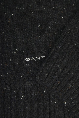 Cardigan regular in lana d’agnello - Nero