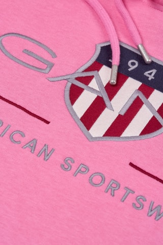 Felpa con cappuccio - Rosa