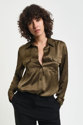 Camicia regular - Marrone