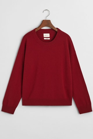 Maglia in lana d’agnello - Rosso mattone