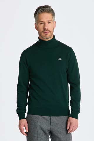 Maglia in lana d’agnello - Verde scuro