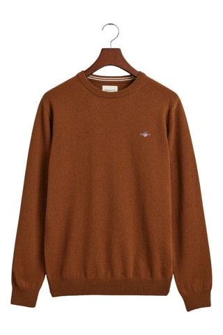 Maglia in lana d’agnello - Marrone