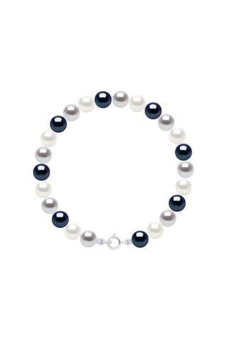 Pulsera Plata y perlas cultivadas