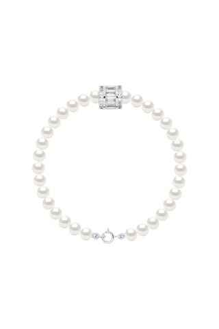 Pulsera Plata y perlas cultivadas de agua dulce