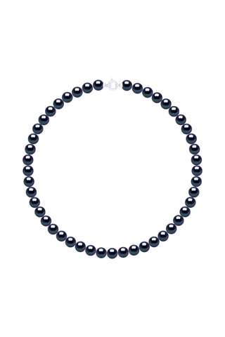 Collar Oro blanco y perlas cultivadas de agua dulce