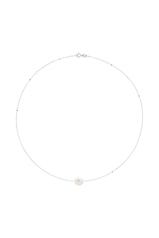 Collar Plata y perlas cultivadas de agua dulce