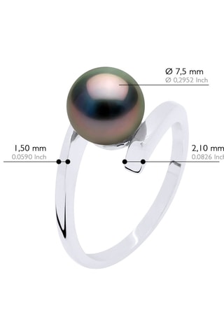 Anillo Plata y perla cultivada