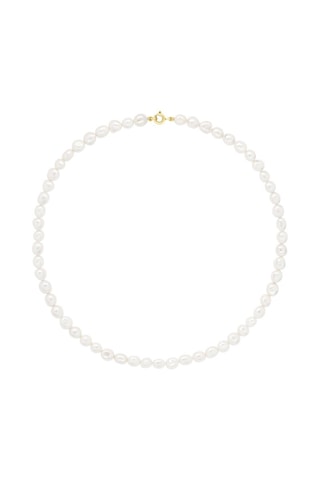 Collar Oro amarillo y perlas cultivadas de agua dulce