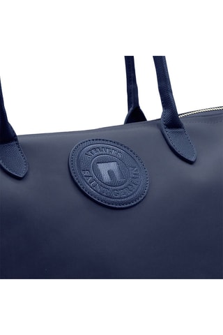 Bolso de piel Etretat - Azul