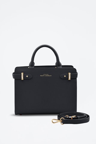 Bolso de piel Massy - Negro