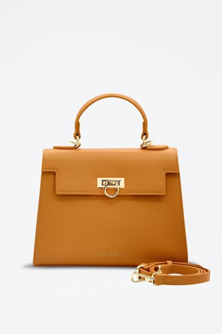 Bolso de piel - Marrón