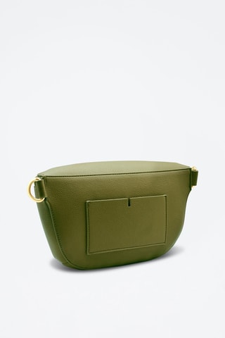 Riñonera de piel - Verde