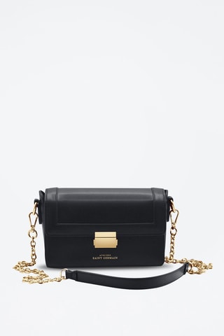 Bolso de piel Saint-Cloud - Negro