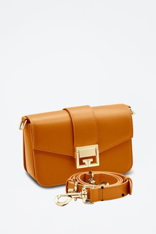 Bandolera de piel Saint Honoré - Marrón