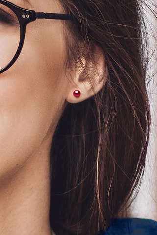 Dormilonas Plata y perlas cultivadas