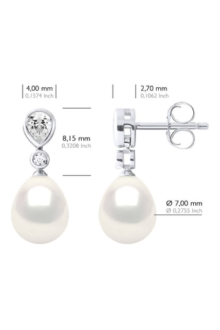 Pendientes Plata y perlas cultivadas