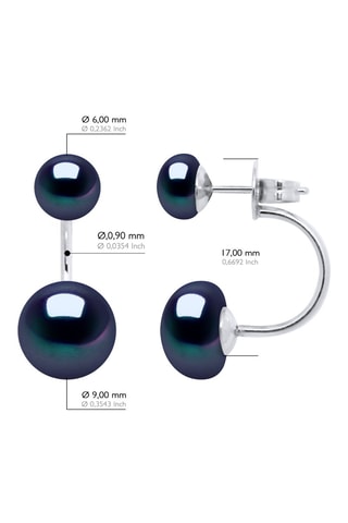 Pendientes Plata y perlas cultivadas