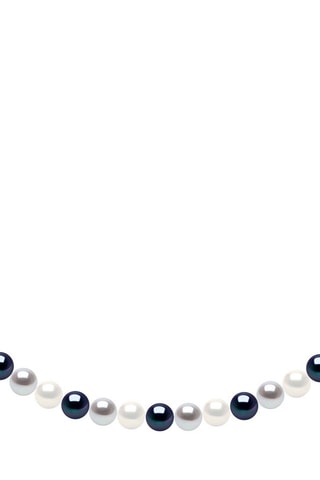 Collar Oro blanco y perlas cultivadas de agua dulce