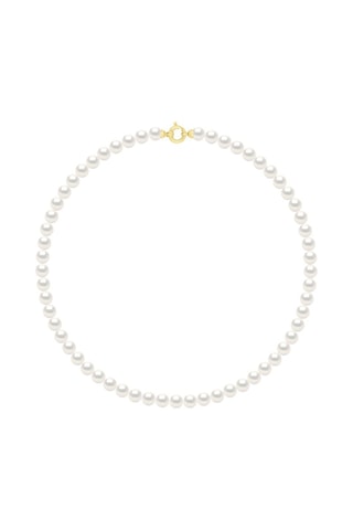 Collar Oro amarillo y perlas cultivadas de agua dulce