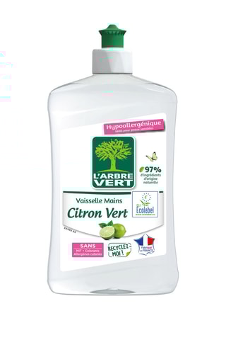 6 x Liquide vaisselle mains Citron Vert - 500 ml