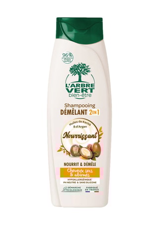 3 x Shampoing démêlant 2-en-1 - Cheveux secs et abîmés - 250 ml