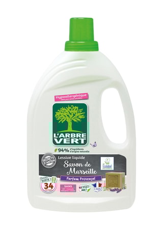 3 x Lessive Savon de Marseille - 1,53 l - 34 lavages